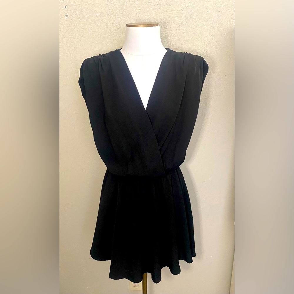 Entro black mini sun dress